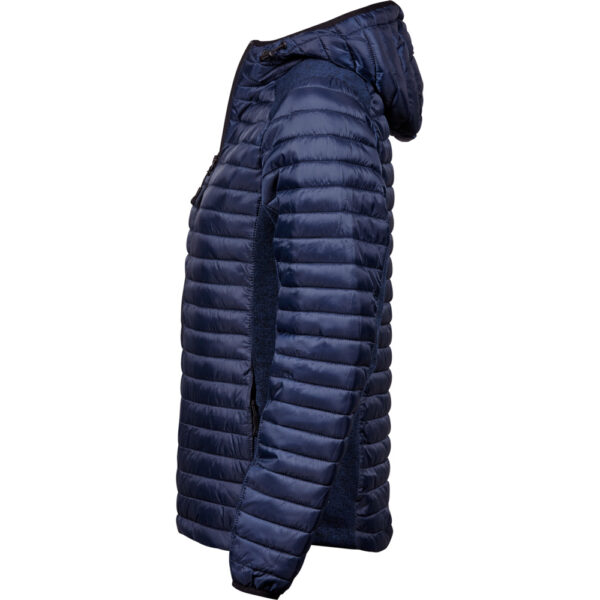 Tee Jays Naisten Hupullinen Outdoor Crossover kevyttoppatakki, tummansininen 3XL - Image 3