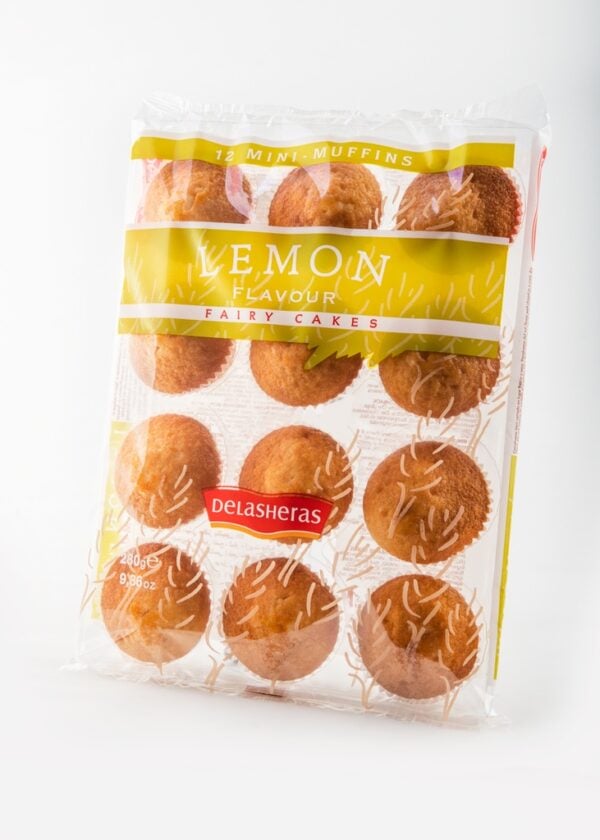 Delasheras sitruunaminimuffinit 12kpl/280g