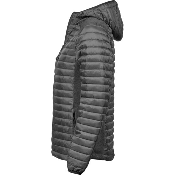 Tee Jays Naisten Hupullinen Outdoor Crossover kevyttoppatakki, musta 3XL - Image 2