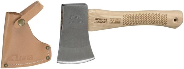 Luna Tools LUA Retkikirves hickory-varrella 680g lahjalaatikossa - Image 2