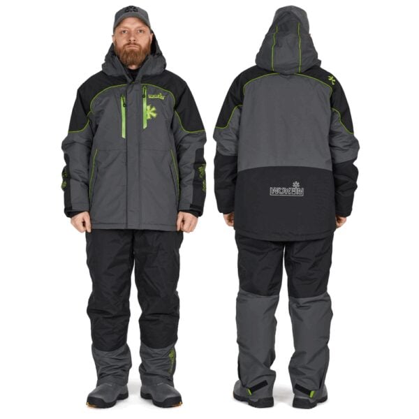 Norfin kalvopuku Feeder Thermo, vuorillinen, musta/harmaa XXL - Image 2