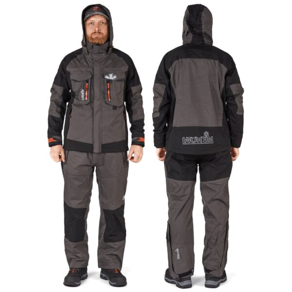 Norfin kalvopuku Pro Dry 3, harmaa/musta XL - Image 2