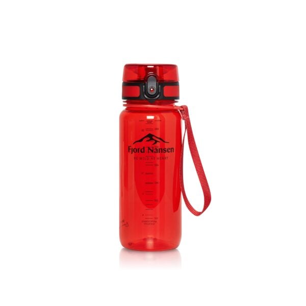 Fjord Nansen Classic juomapullo Tritan-muovia, punainen 650 ml