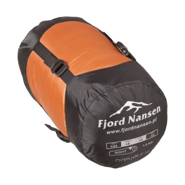 Fjord Nansen Finmark 4°C R makuupussi, kevyt XL - Image 2