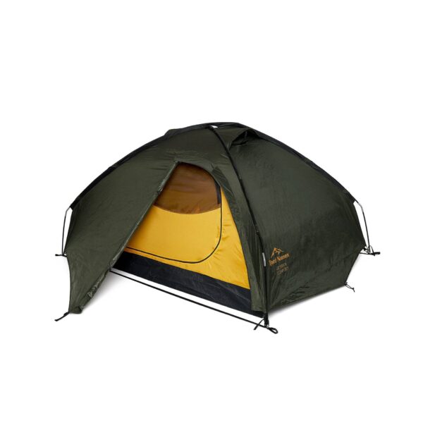 Fjord Nansen Sierra III Comfort -kupoliteltta 3 hengelle, tummanvihreä - Image 2