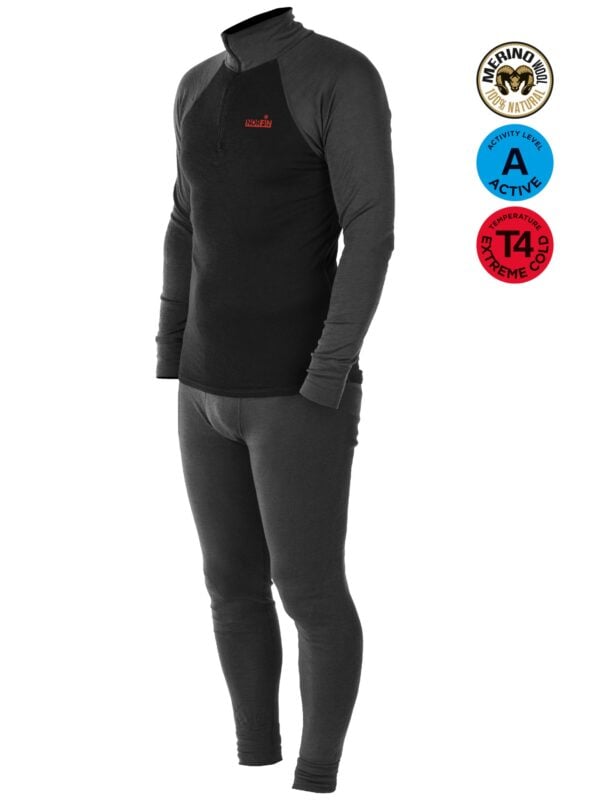 Lämpöalusasu Norfin NATURAL HEAT MERINO XXL