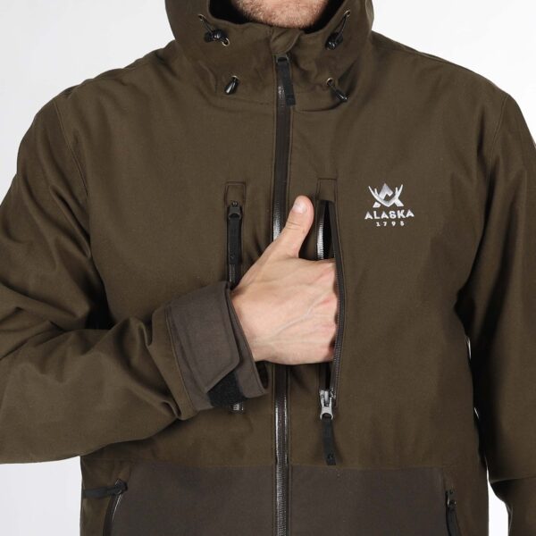 Alaska Active Moss Brown -miesten takki - Image 3