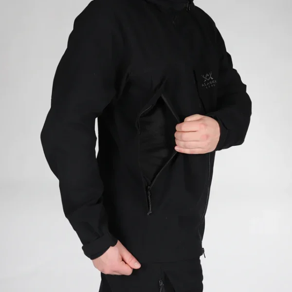 Alaska Durashield Black -miesten takki - Image 6