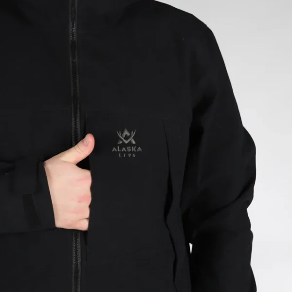 Alaska Durashield Black -miesten takki - Image 4
