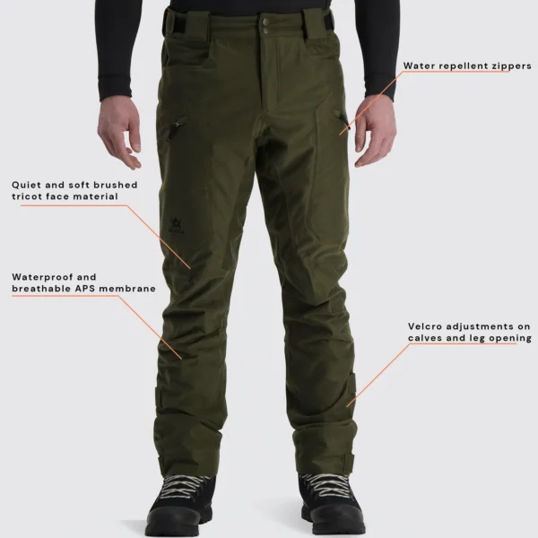 Alaska Extreme Lite III Forest Green -miesten housut - Image 6