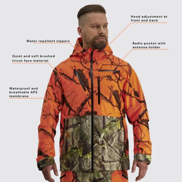 Alaska Extreme Lite 3 Blaze 3D -miesten takki - Image 8