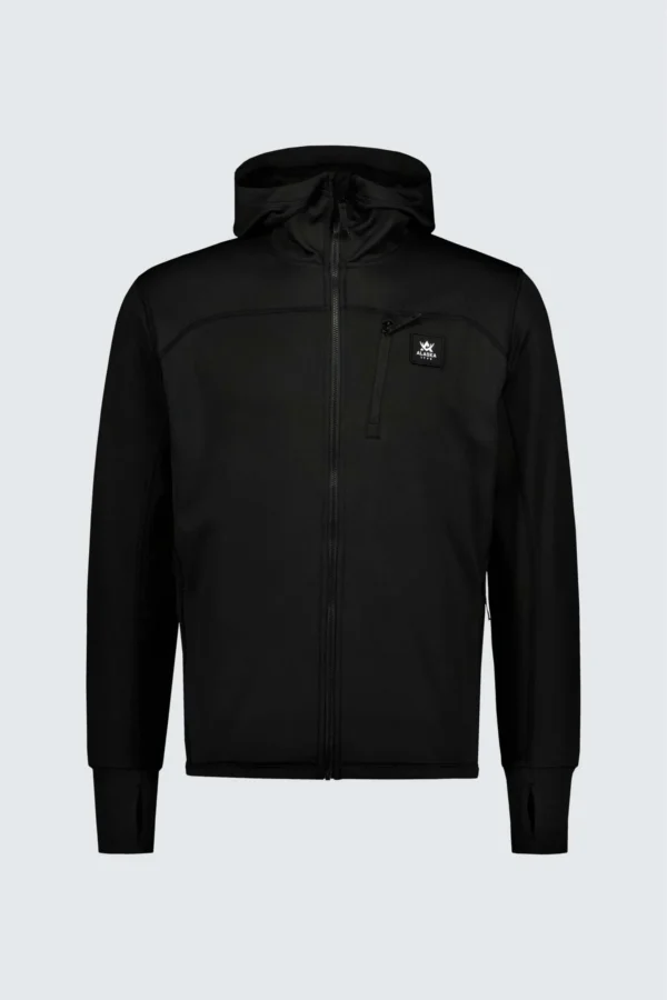 Alaska ThermoDry Black -miesten huppari - Image 9