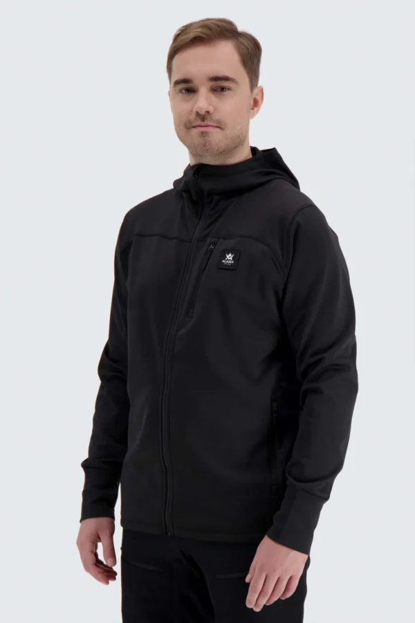 Alaska ThermoDry Black -miesten huppari - Image 8