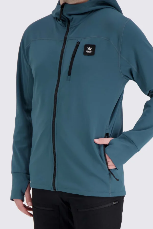 Alaska ThermoDry Deep Blue -miesten huppari - Image 6