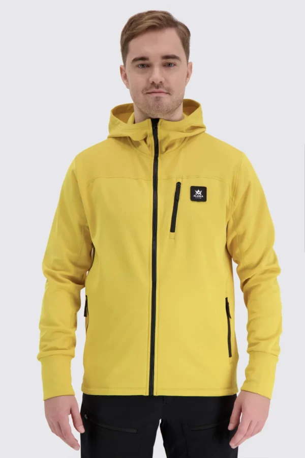 Alaska ThermoDry Fade Yellow -miesten huppari - Image 3