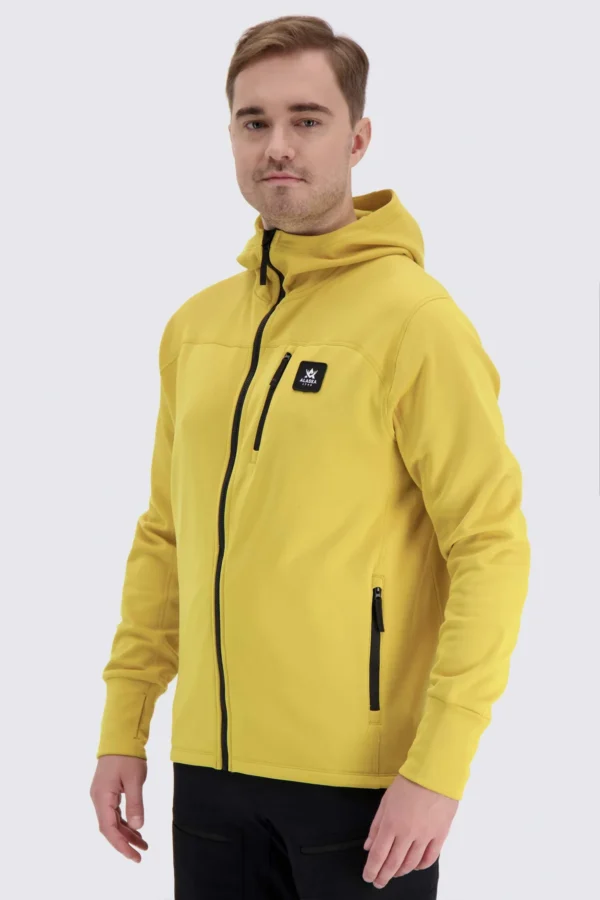 Alaska ThermoDry Fade Yellow -miesten huppari - Image 4