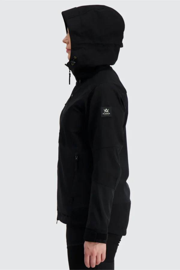 Alaska Trekking Lite Pro Black -naisten takki - Image 3