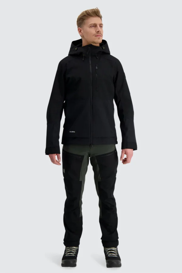 Alaska Trekking Lite Pro Black - miesten takki  - Image 3