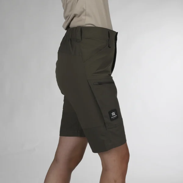 Alaska Trekking Lite Pro Olive -naisten shortsit - Image 5