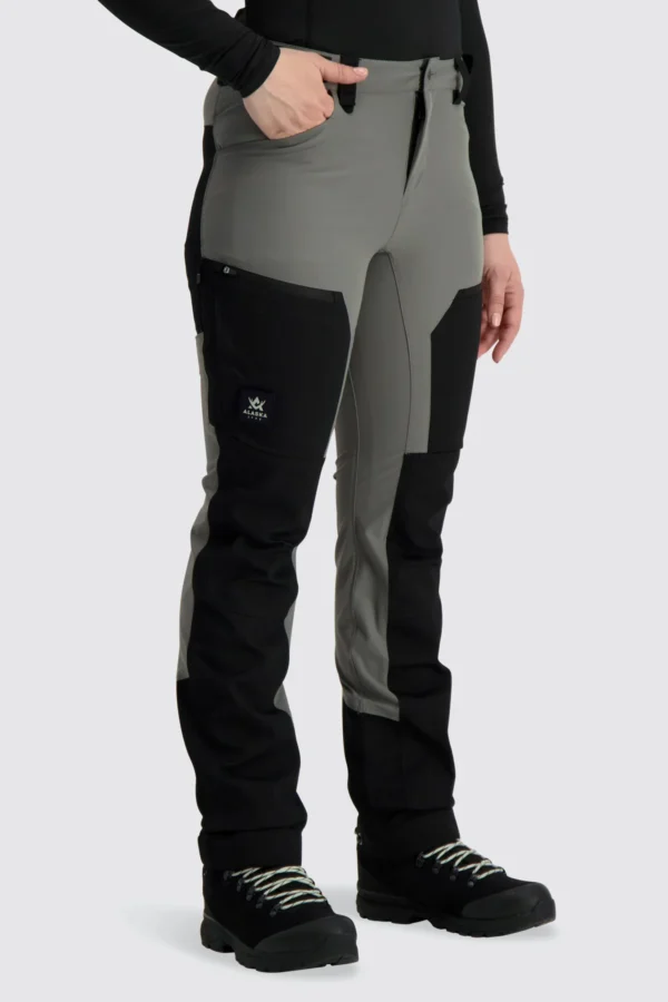 Alaska Trekking Lite Pro Steel Grey -naisten ulkoiluhousut - Image 4