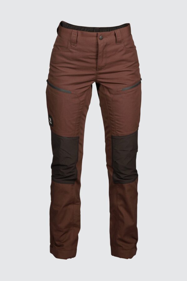 Alaska Trekking Lite Pro Dark Red -naisten ulkoiluhousut - Image 4