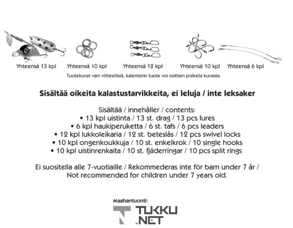 Jakki kalastajan joulukalenteri vaappu - Image 2