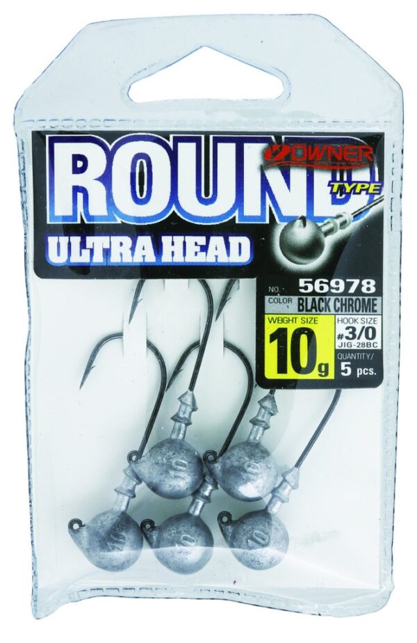 Owner Round Ultra Head jigipää 10 g