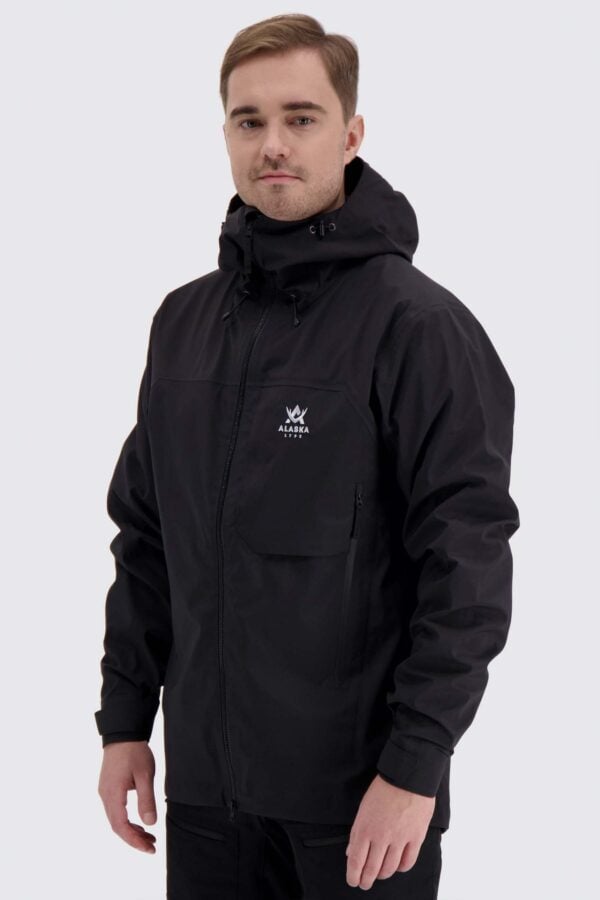 Alaska Velvet Black – miesten kuoritakki - Image 4