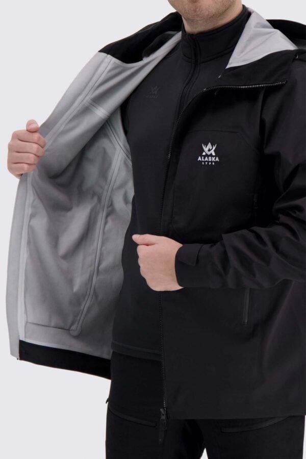 Alaska Velvet Black – miesten kuoritakki - Image 6