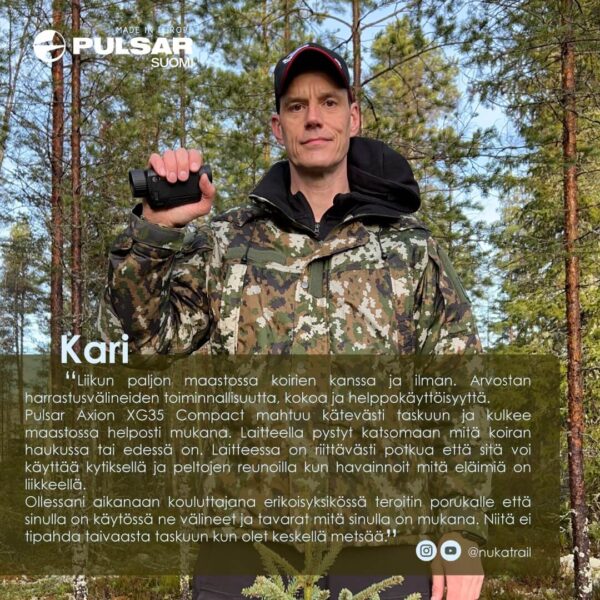 Pulsar Axion XG35 Compact –lämpökamera - Image 4