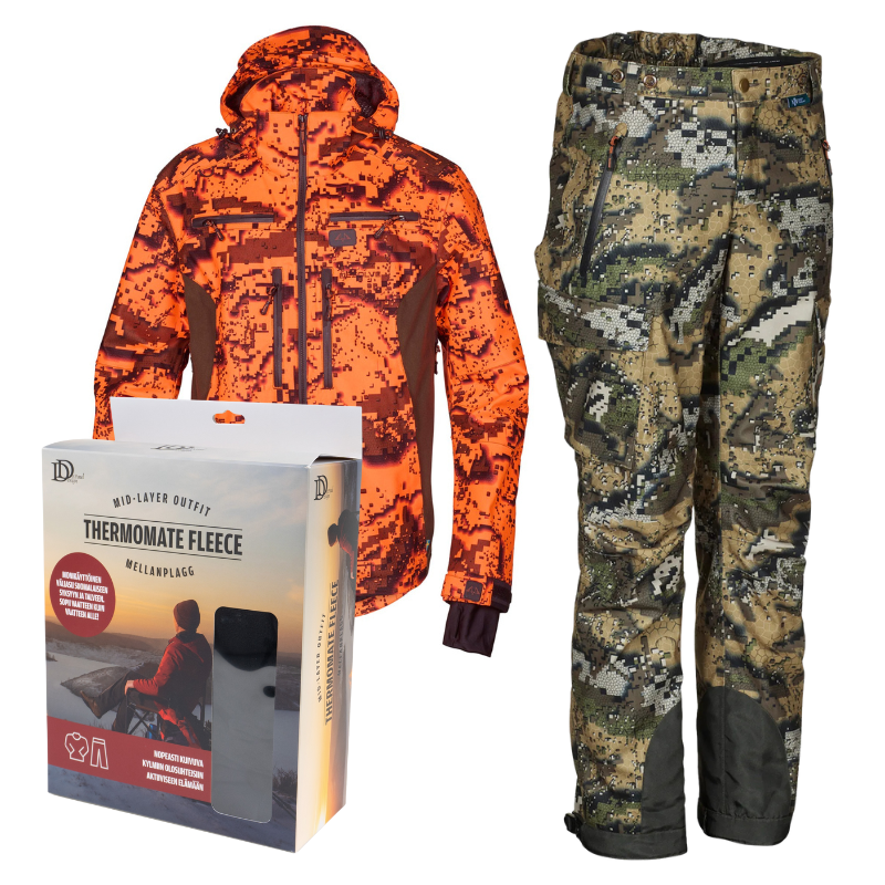 Swedteam Ridge 3 metsästyspuku hirvijahtiin