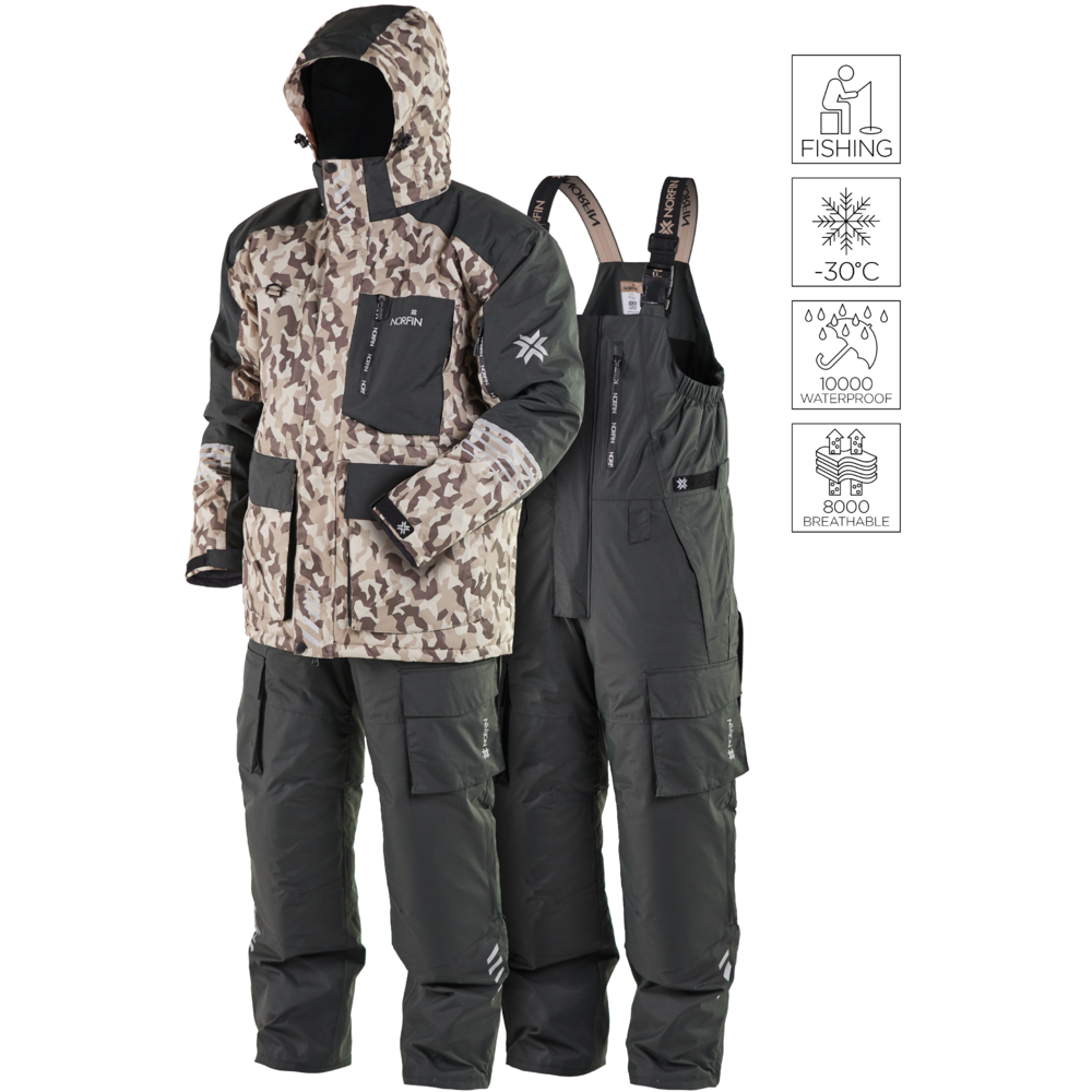 Pakkashaalari pilkille Norfin Desert