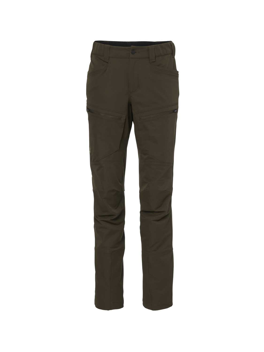 Alaska Chaser Stretch -naisten housut, Solid Brown